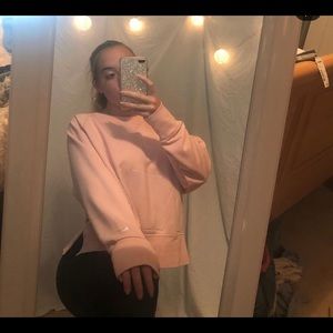 NIKE pastel pink crewneck